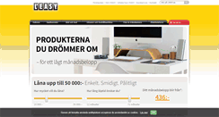 Desktop Screenshot of leasy.se