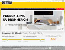 Tablet Screenshot of leasy.se