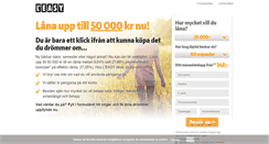 Desktop Screenshot of cashloan.leasy.se